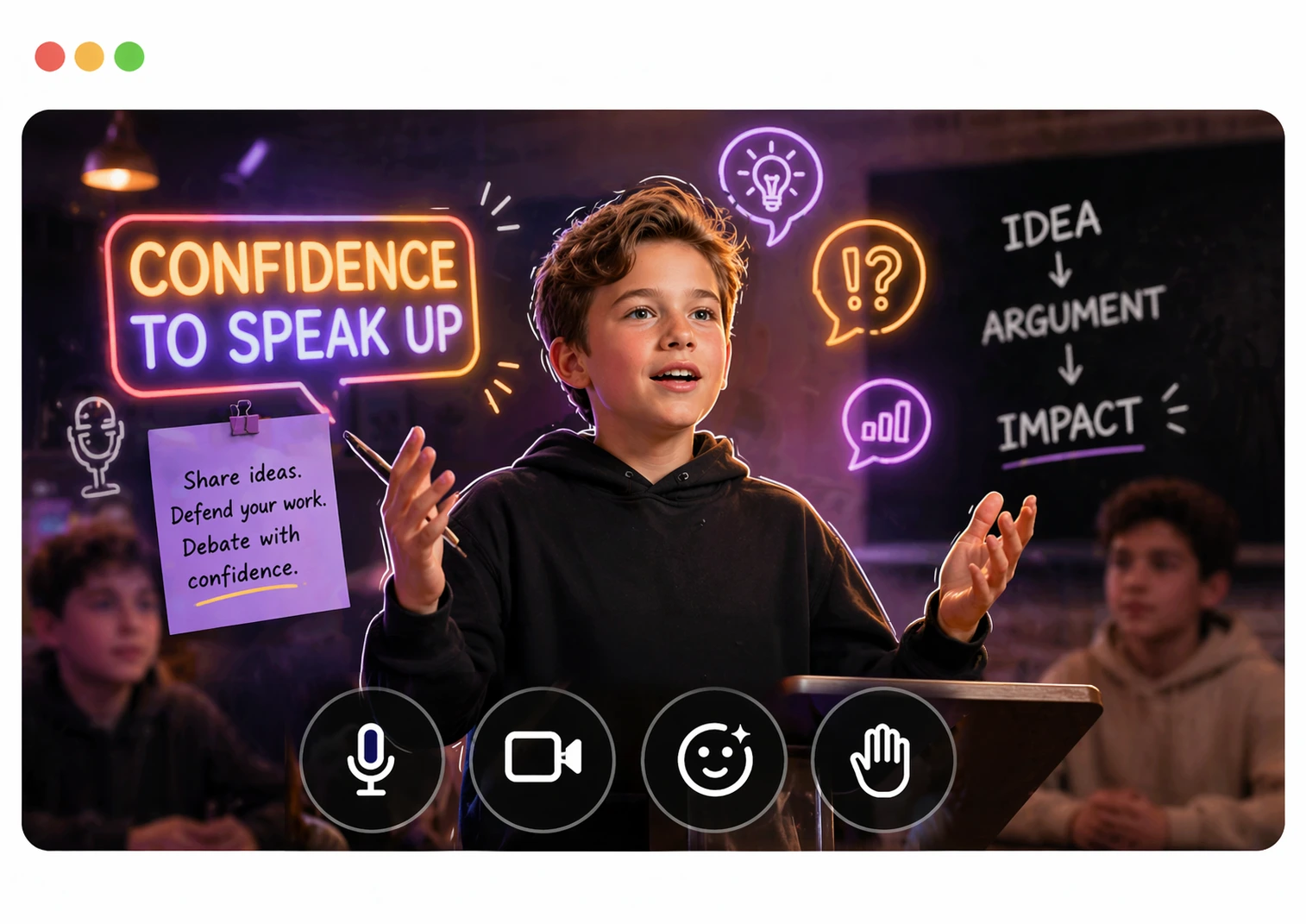 Confidence to Speak Up