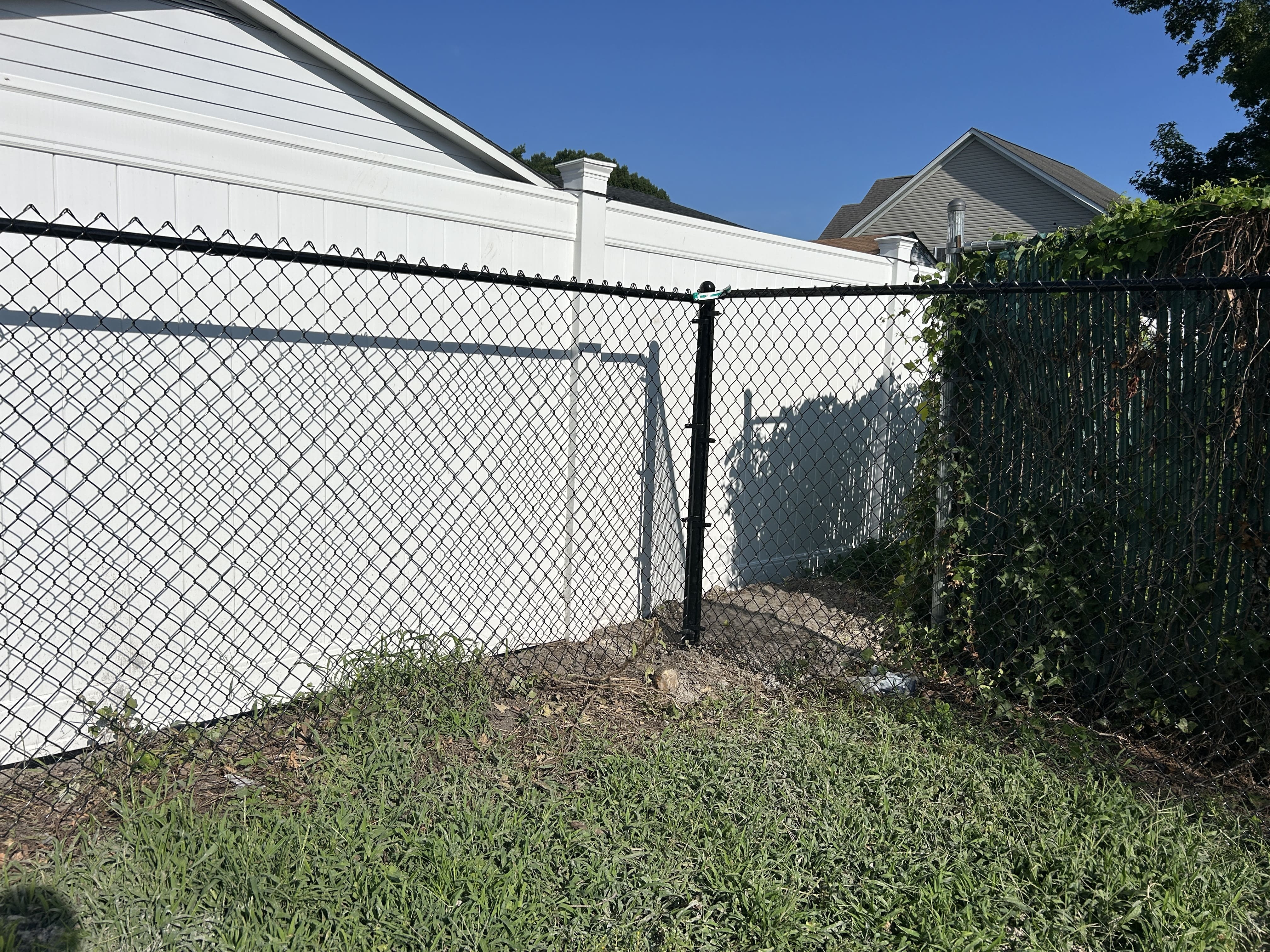 wood and metal fence ideas​ Roanoke