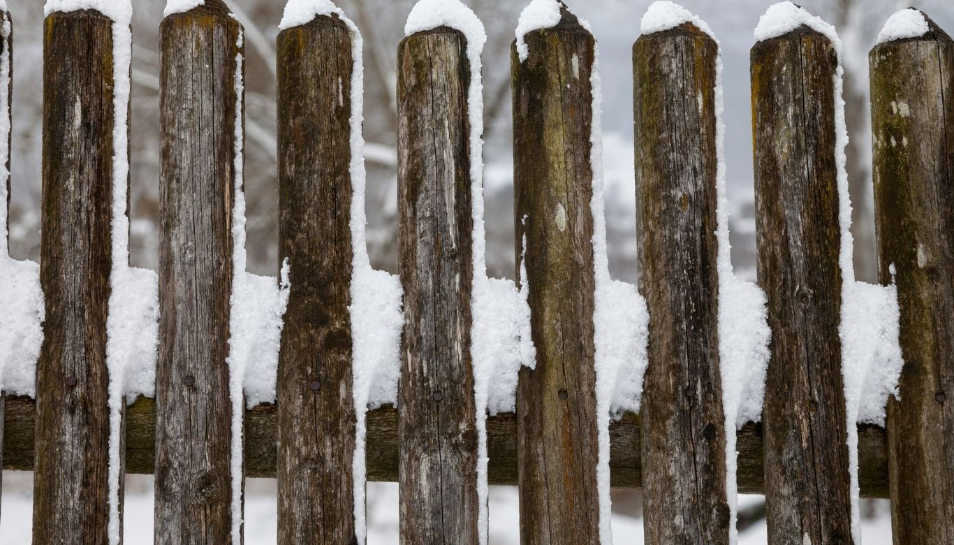how to save a rotting fence post​