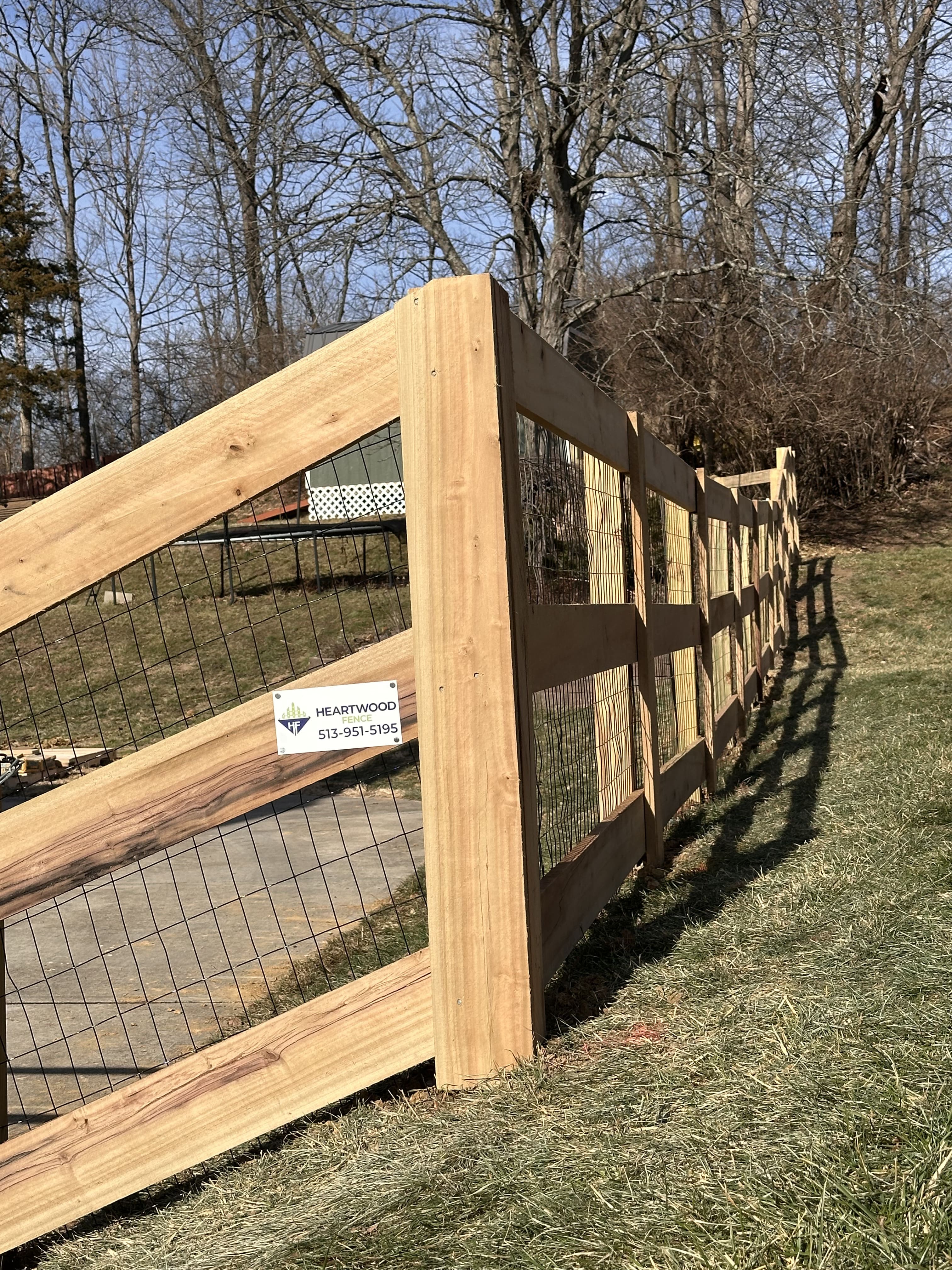 repair or replace a fence​