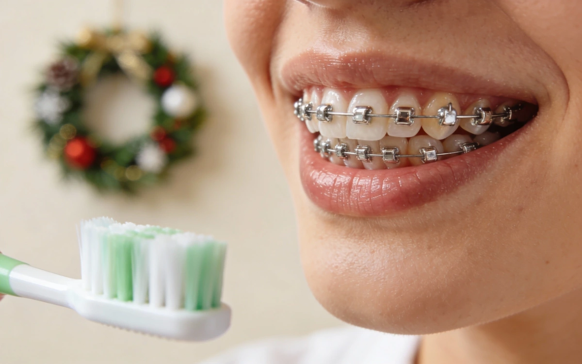 Celebrate worry-free in Dubai! Follow these easy orthodontist-approved tips to care for your braces and keep your smile bright all holiday season long.