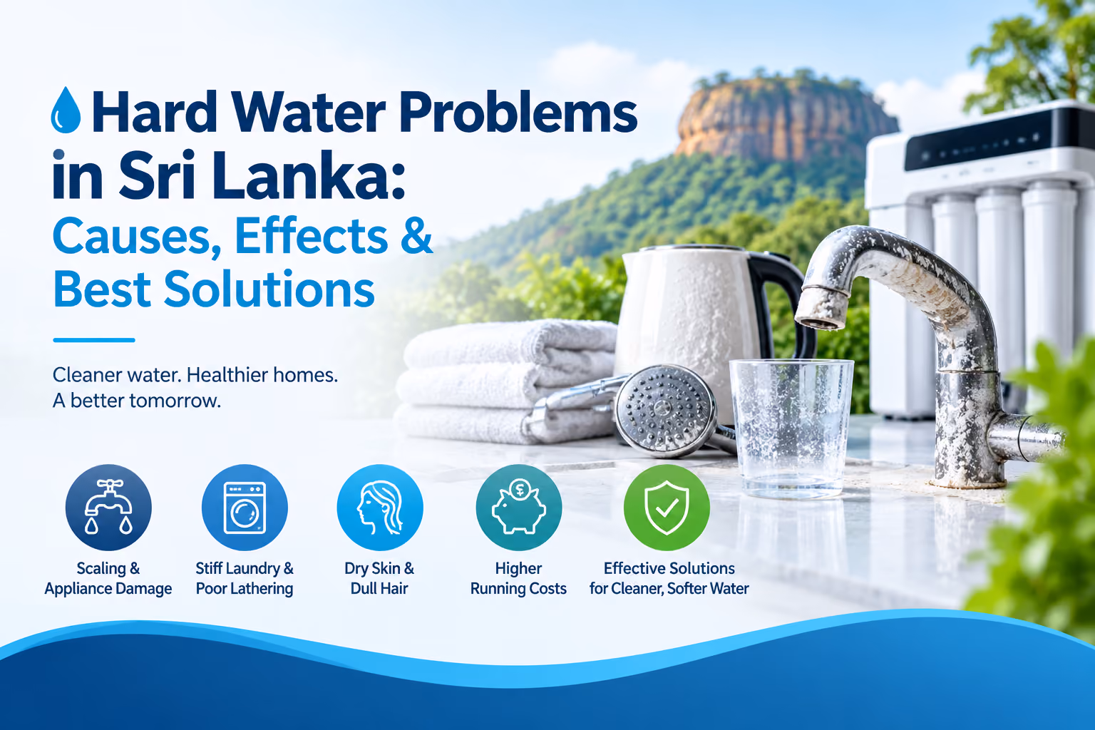 Water filter monthly cost in Sri Lanka with RO purification system