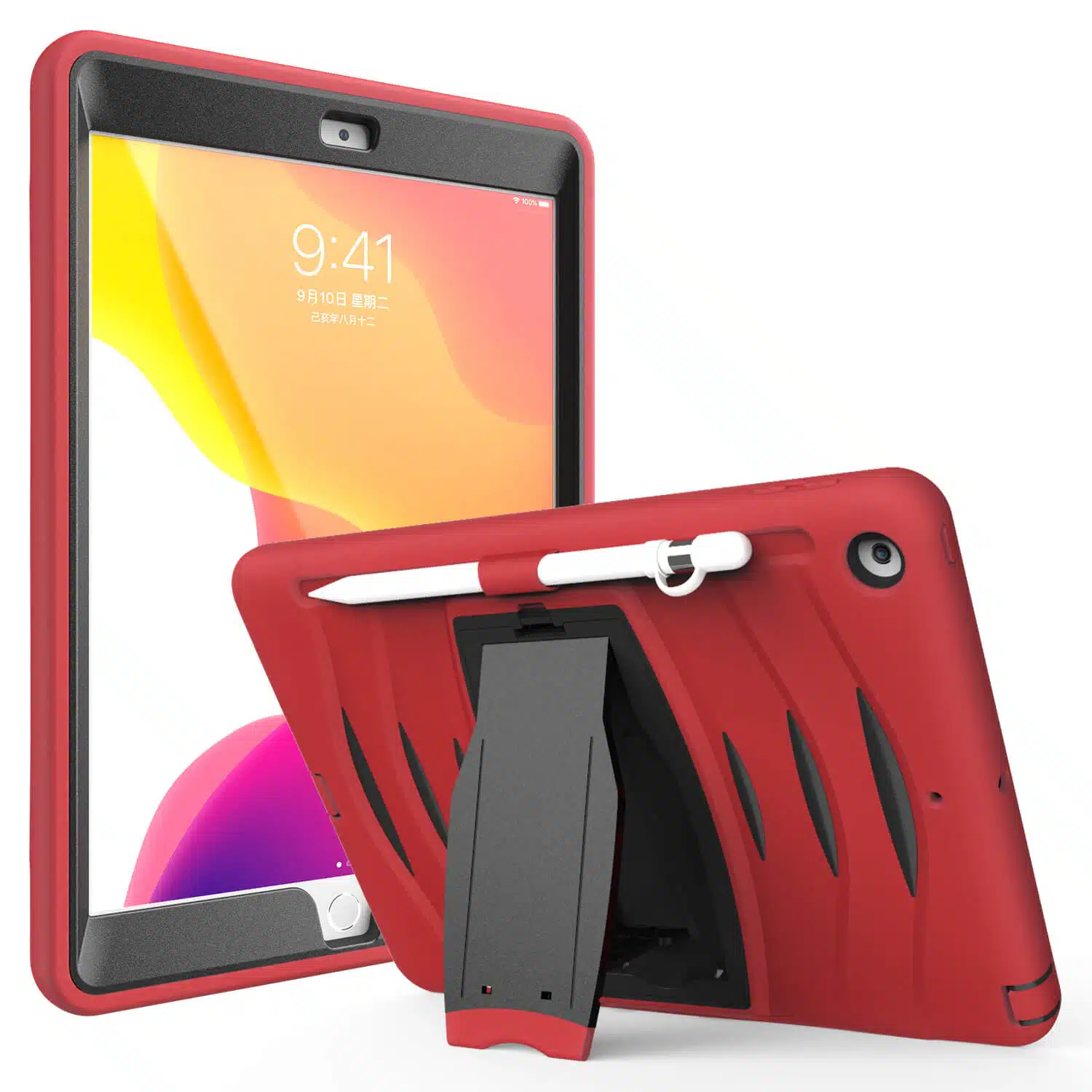 Operlo Basilisk V1 iPad case in red