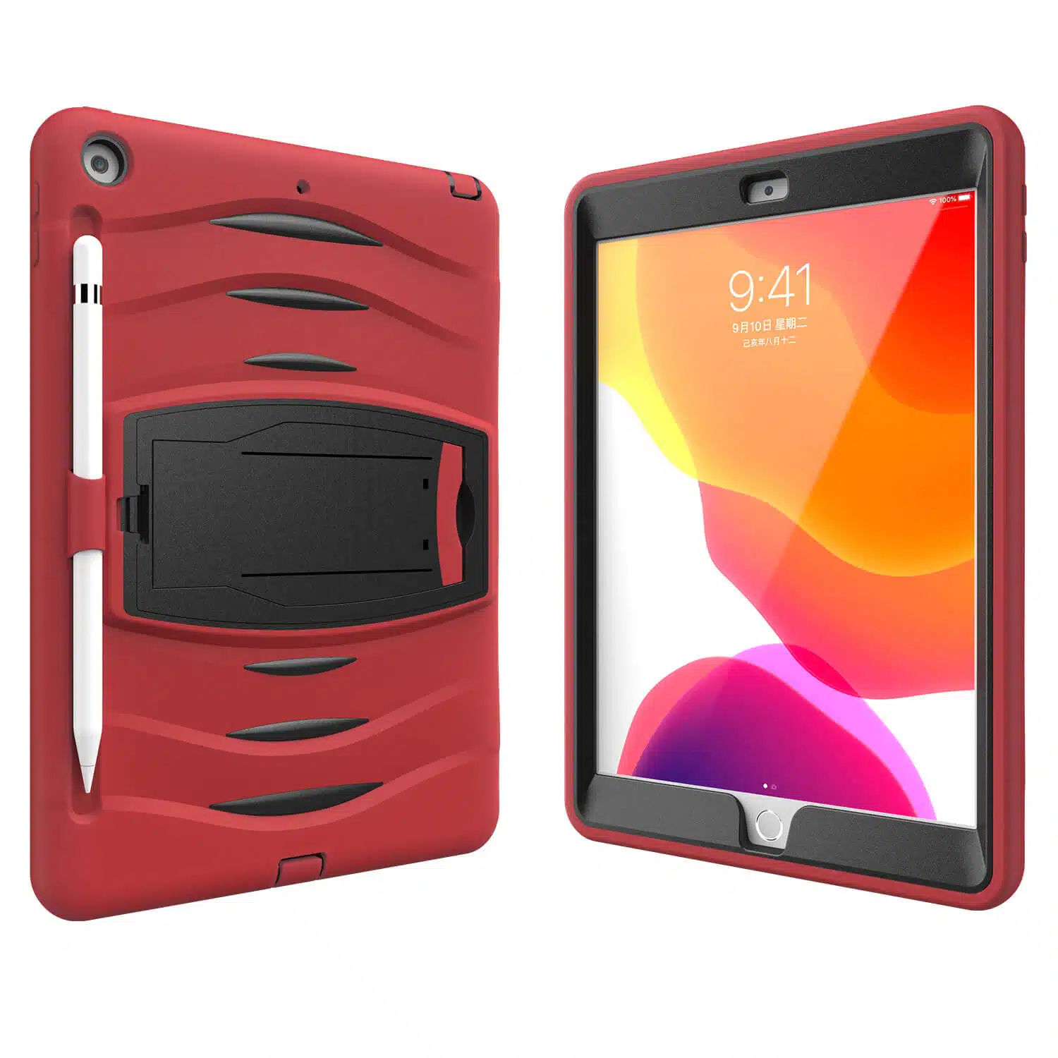 Operlo Basilisk V1 iPad case in red