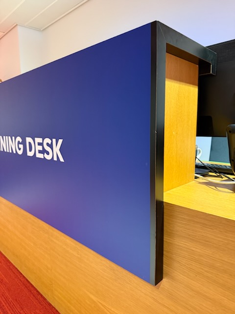 Porsche model GT3 letters on seat vabric