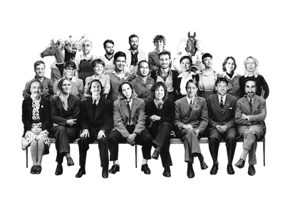 Gruppenfoto des Dark Horse Academy Teams.