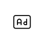 Ad icon