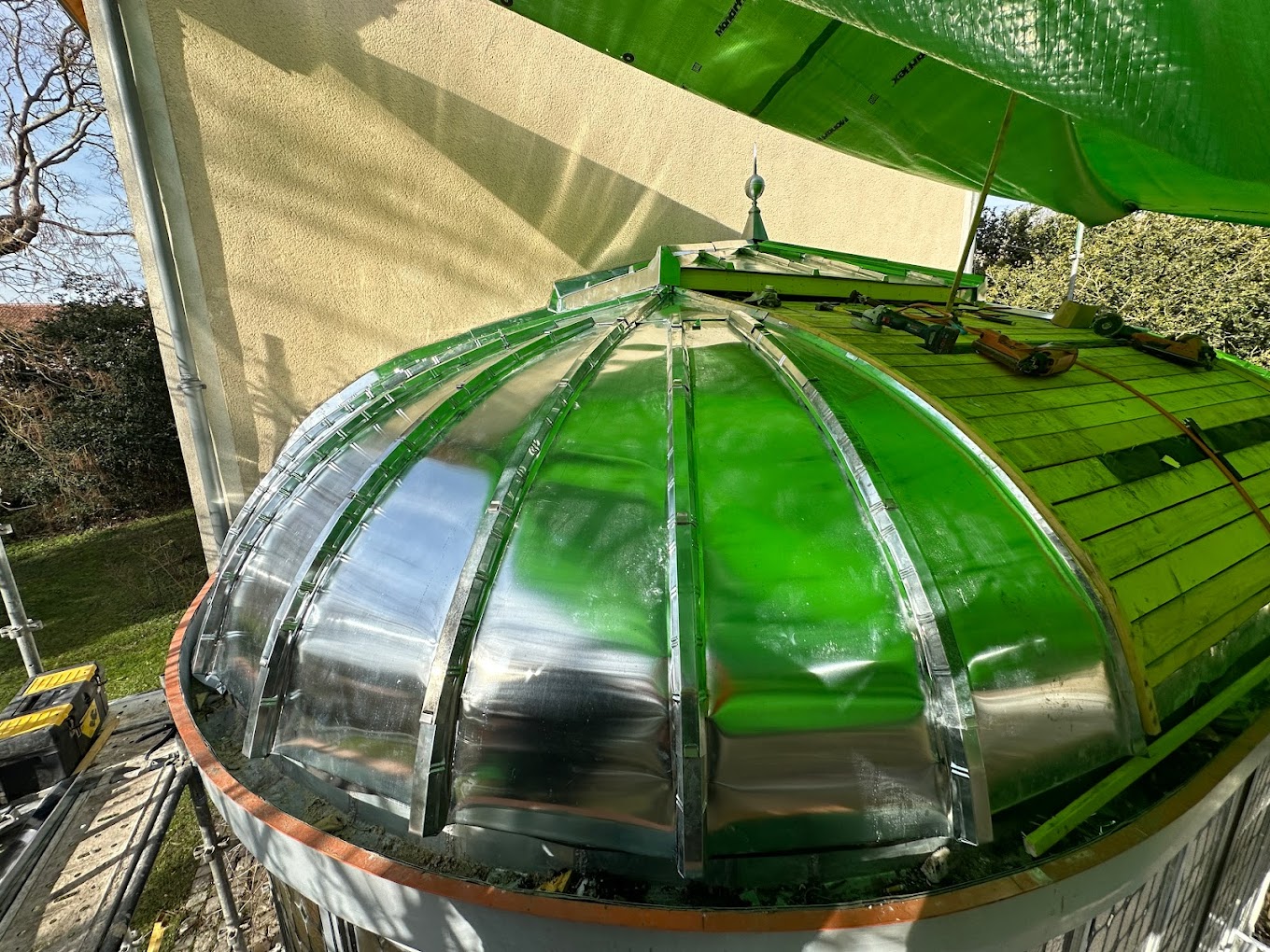 toiture gouttières zinc  Neauphle-le-vieux 78 Yvelines 