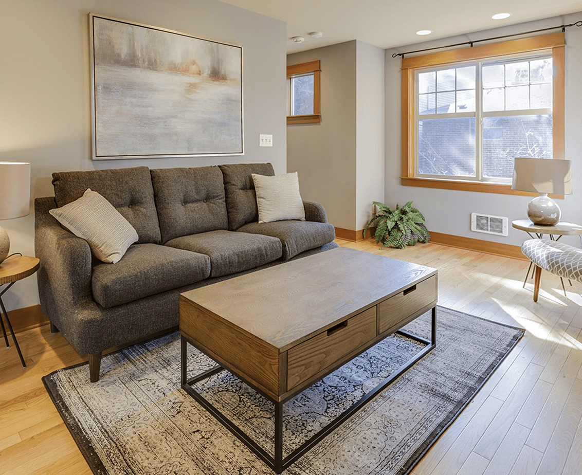 Cozy lofts living room