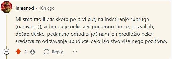 Utisak sa Reddita