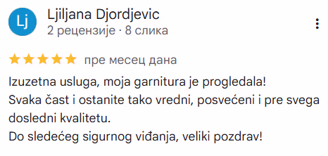 Recenzija zadovoljnog klijenta Ljiljana