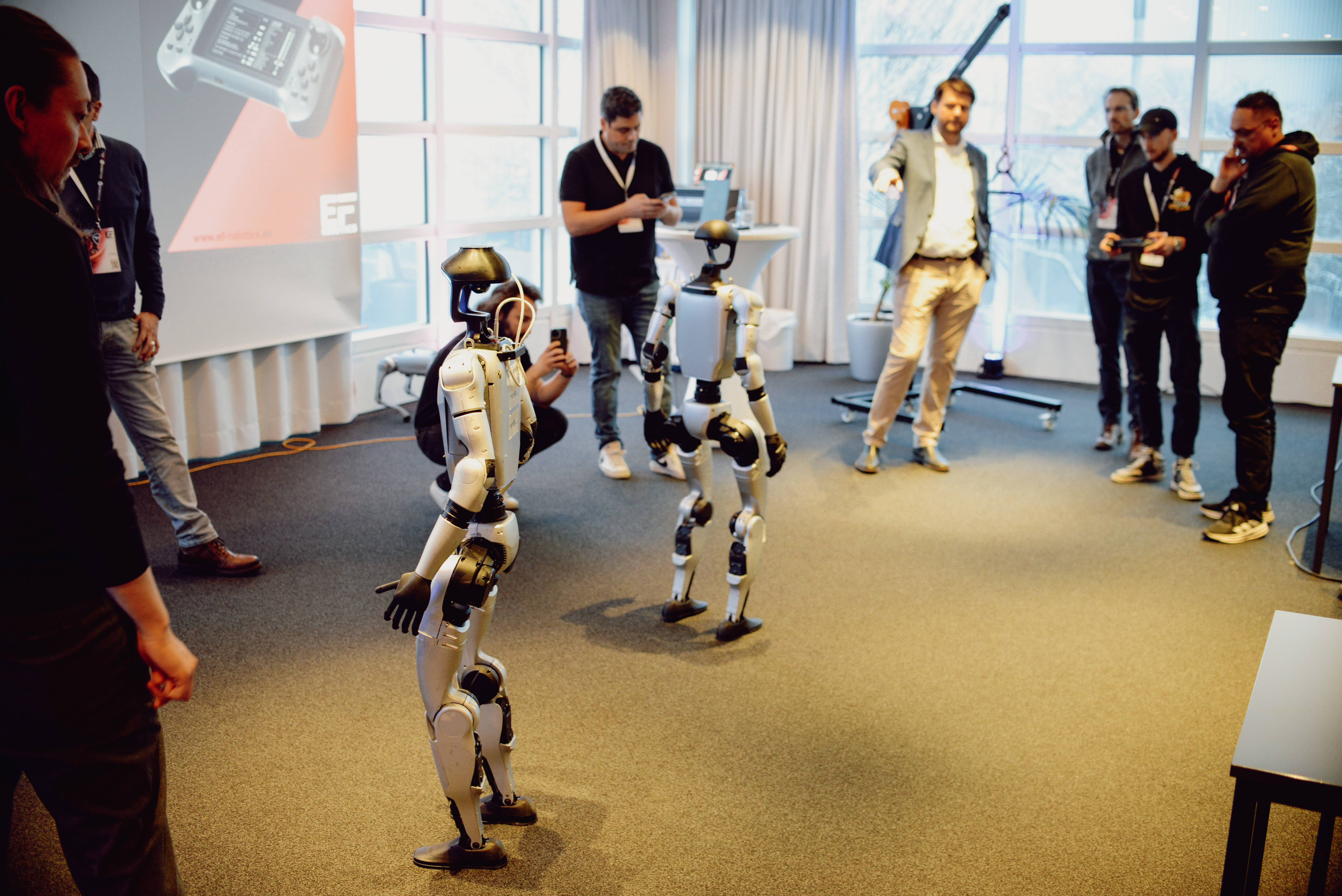 Humanoider Roboter im Unternehmenseinsatz