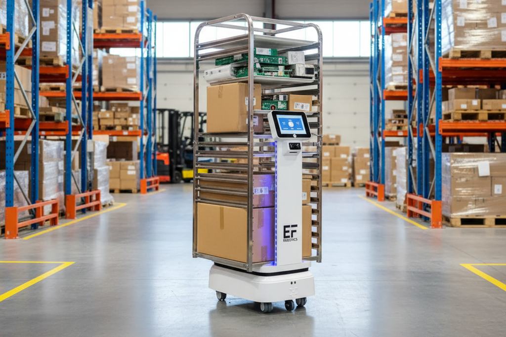 Use the exact robot from the reference image. Do not alter its appearance, desi…