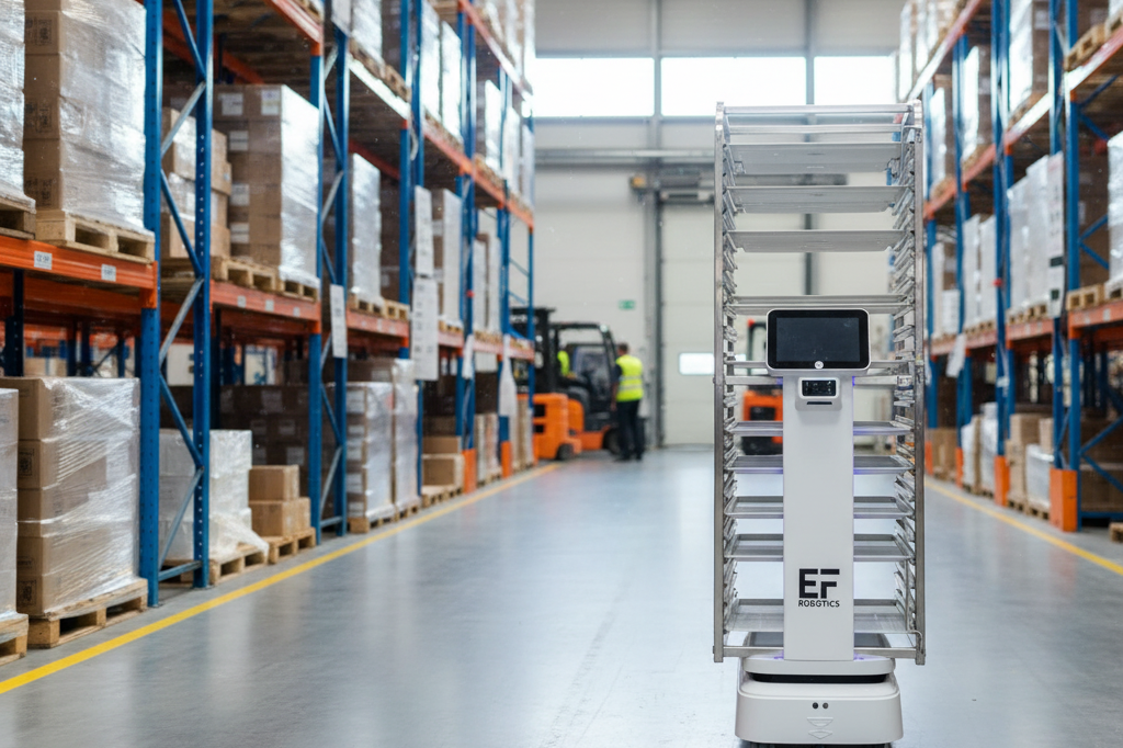 Use the exact robot from the reference image. Do not alter its appearance, desi…