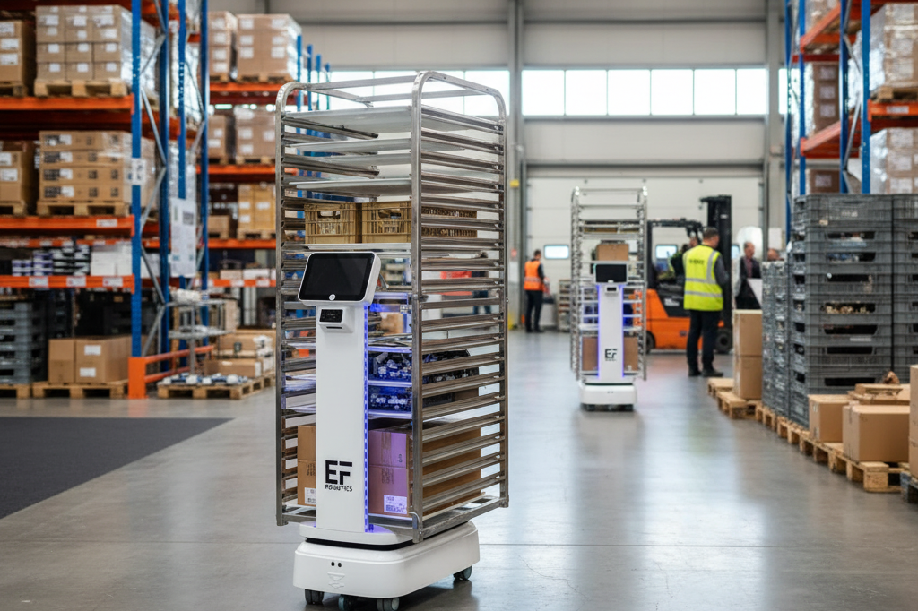 Use the exact robot from the reference image. Do not alter its appearance, desi…