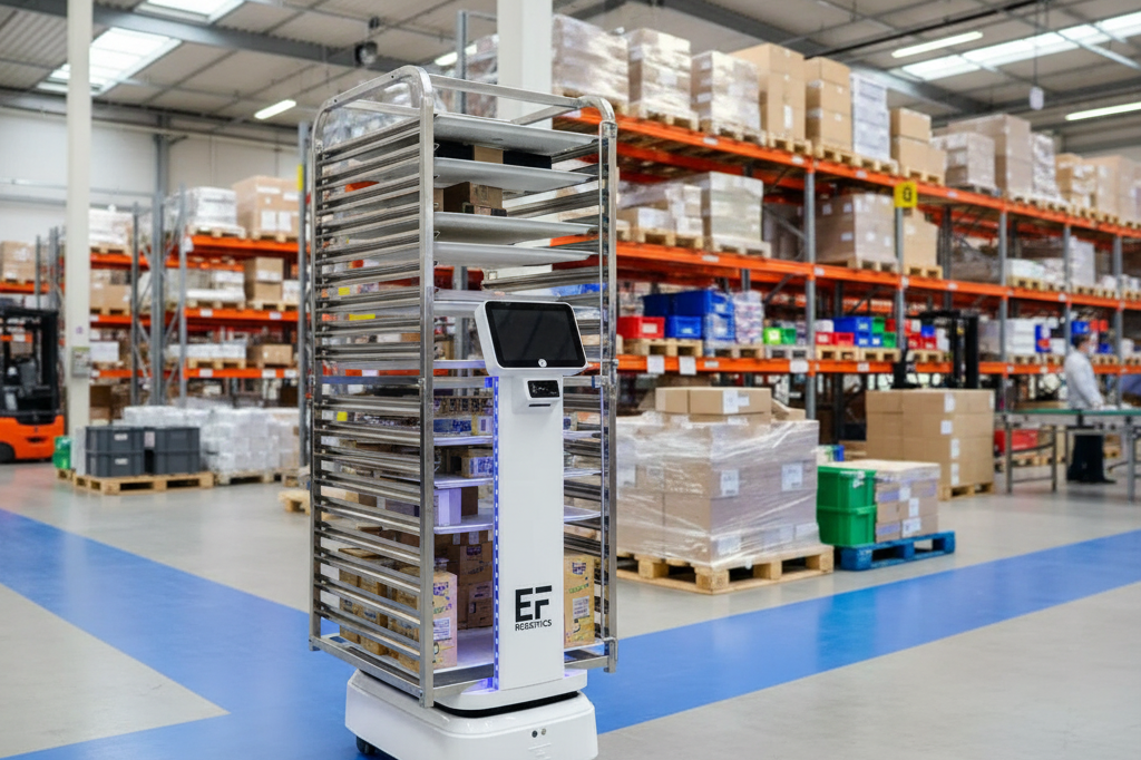 Use the exact robot from the reference image. Do not alter its appearance, desi…