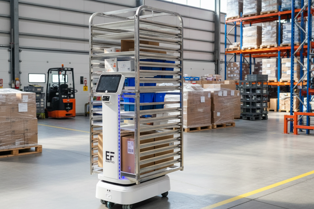 Use the exact robot from the reference image. Do not alter its appearance, desi…