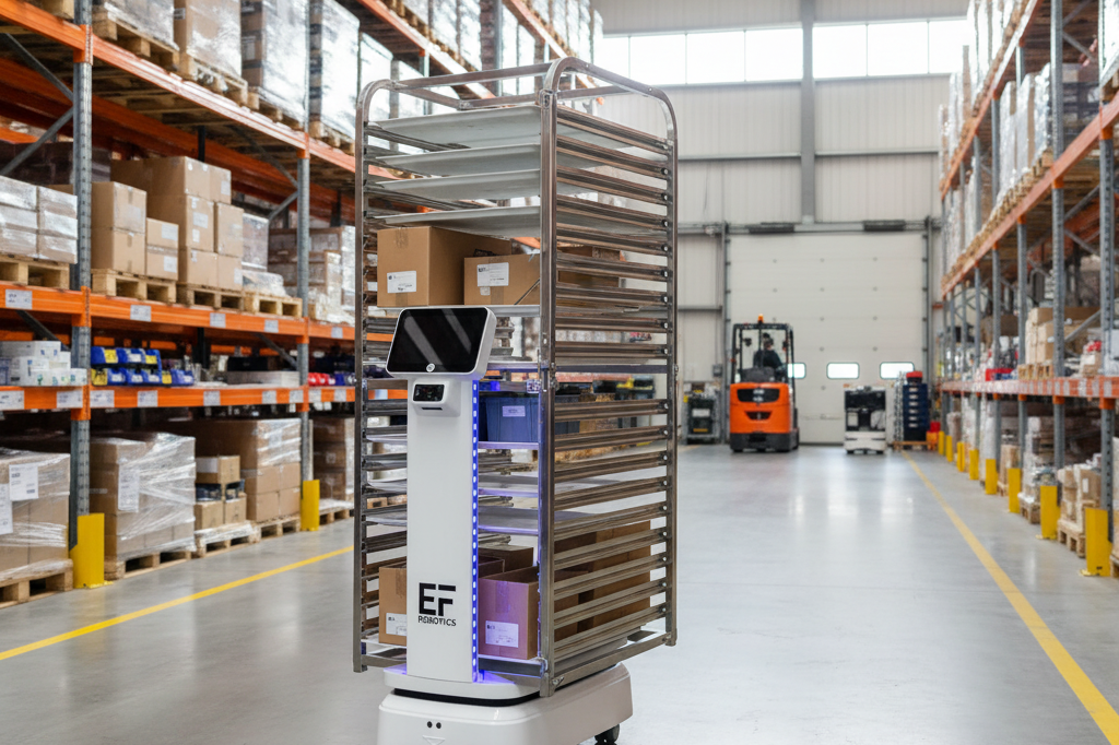 Use the exact robot from the reference image. Do not alter its appearance, desi…