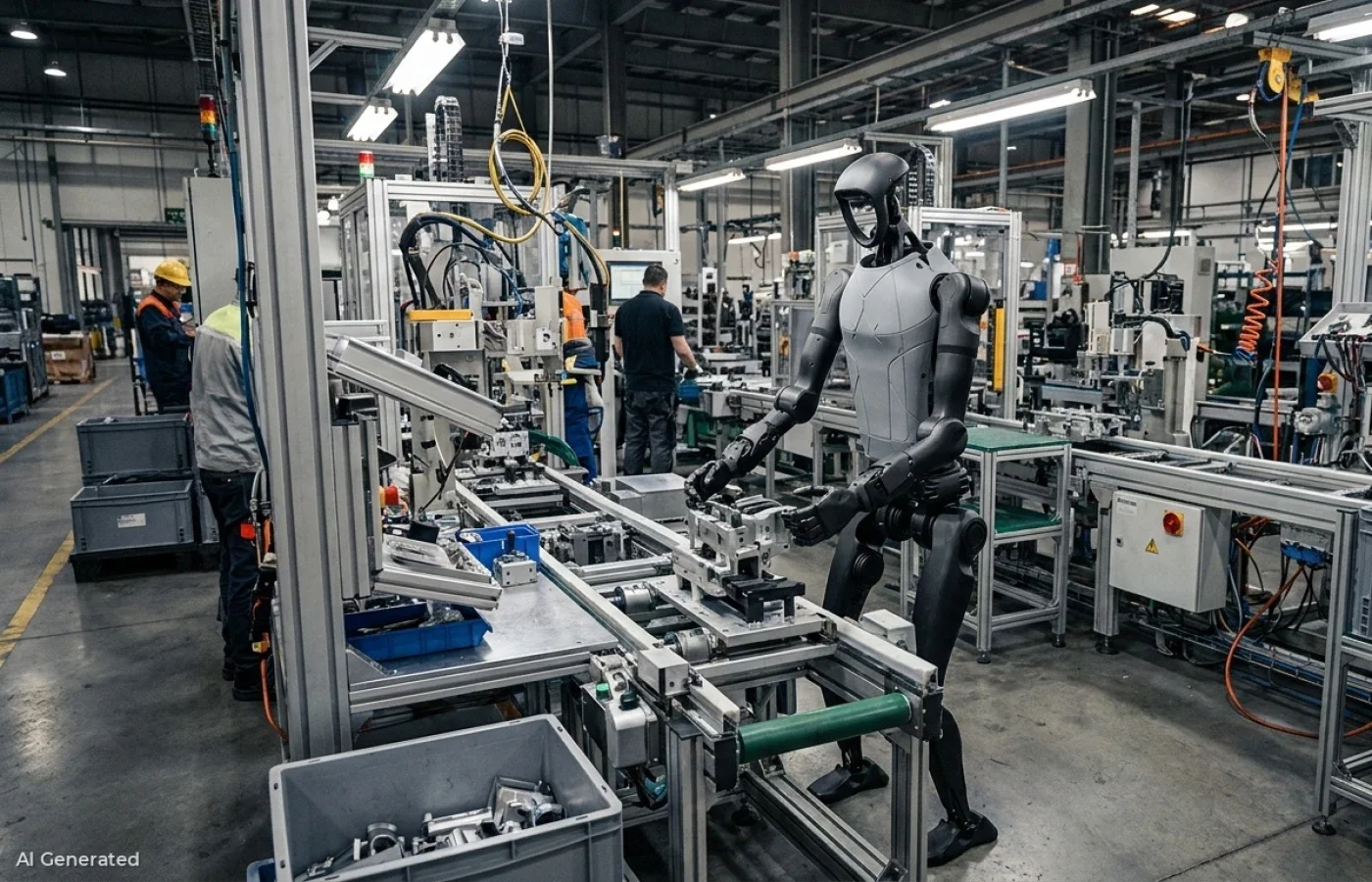 humanoide Roboter in der Produktion
