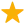 Bright yellow star with sharp points against a white background