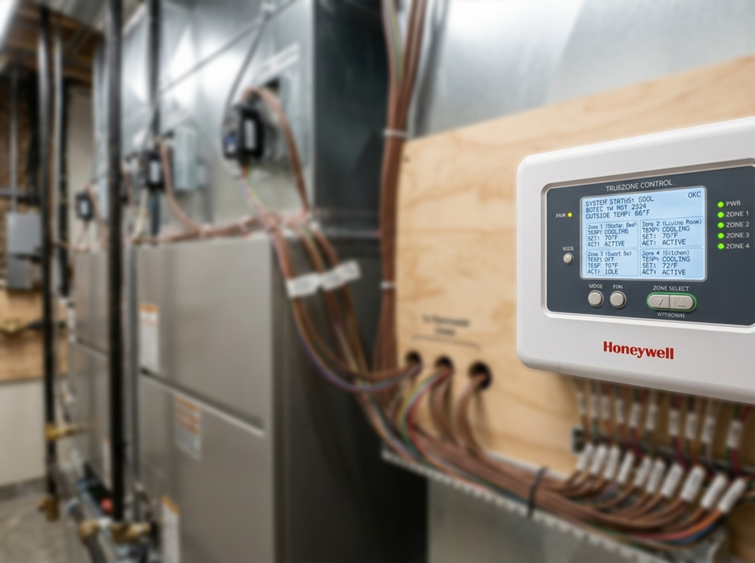 HVAC zoning control that cools different areas of an Oklahoma City home independently