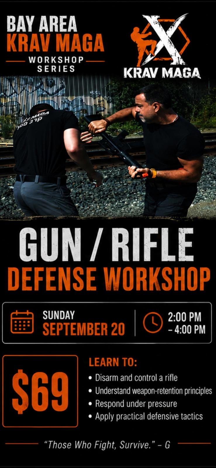 Gun/Rifle Defense Workshop