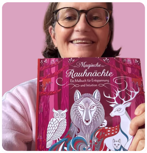 Autorin präsentiert Malbuch 'Magische Rauhnächte' zur Entspannung und Intuition von Nomad Publishing