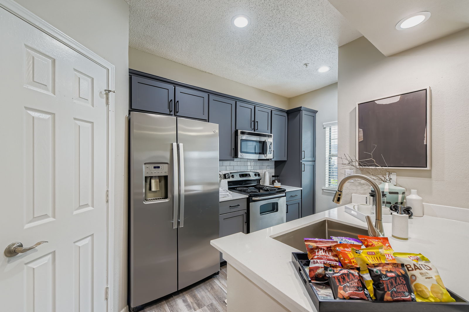 Stainless steel kitchen