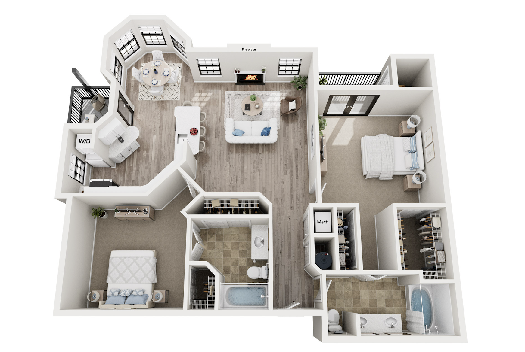 B2 layout