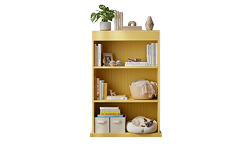 My Little Mansion kids bookshelf in MDF, 90 cm ×150 cm ×40 cm, kids safe finish and Dubai free delivery. Calm storage for family rooms. Shop now.