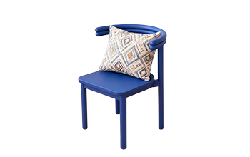 My Little Mansion Pico Chair in solid wood for Dubai homes. Sculptural kids chair, 54.6×71.1×49.6 cm, rounded edges and color options. Shop now.