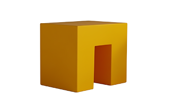 My Little Mansion Momo kids cube stool/side table for Dubai homes, non-toxic painted finish, multi-use design. Shop now