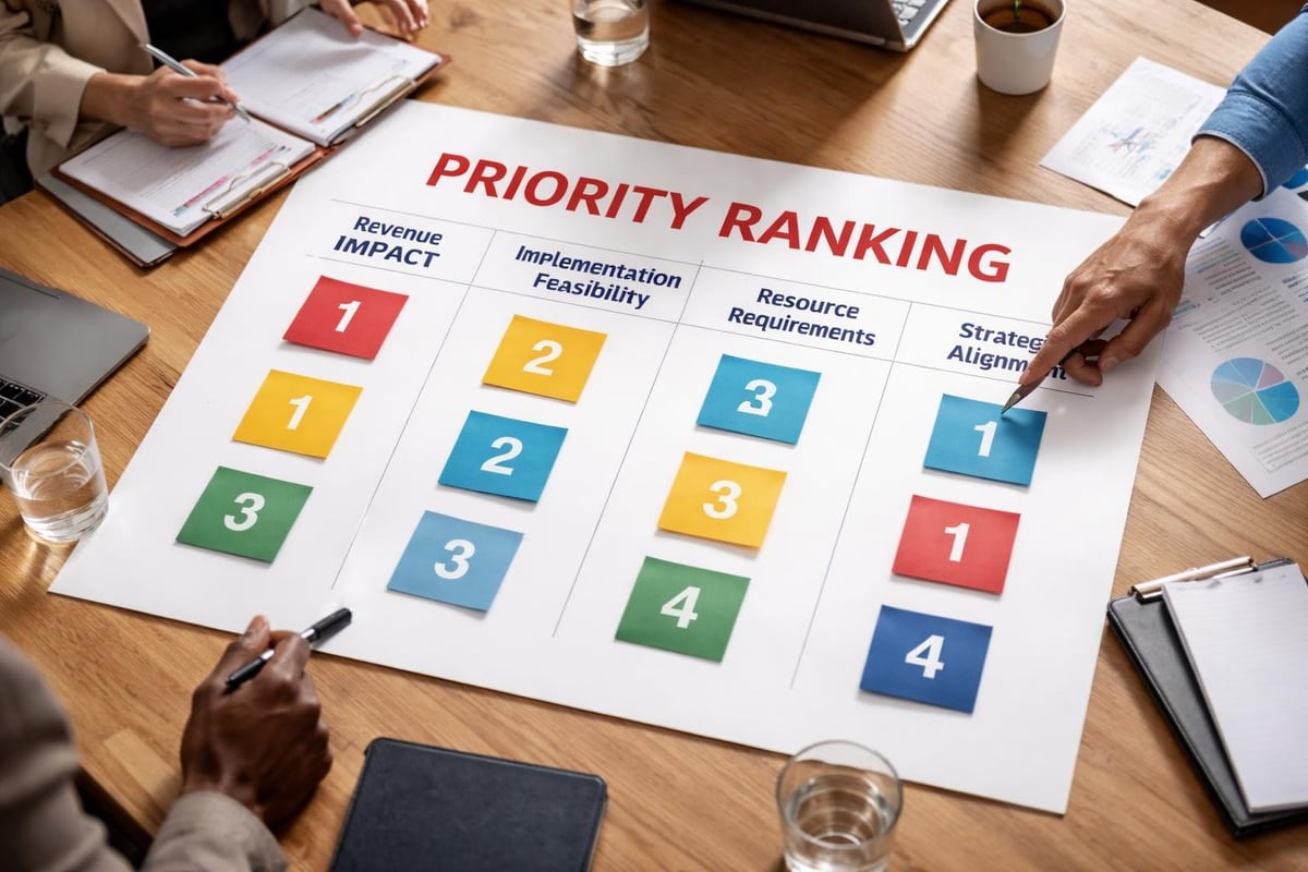 Strategic priority matrix