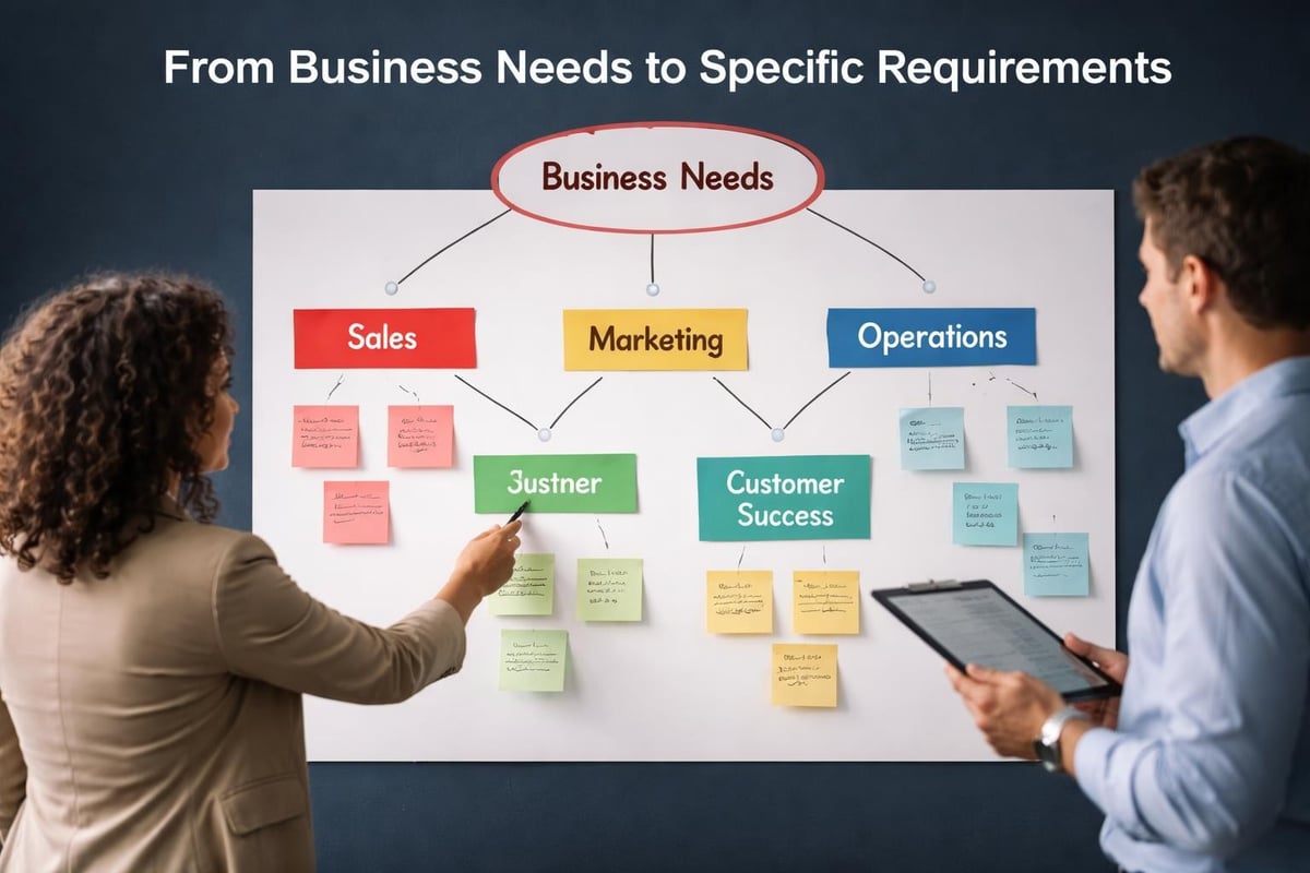 Requirements mapping process