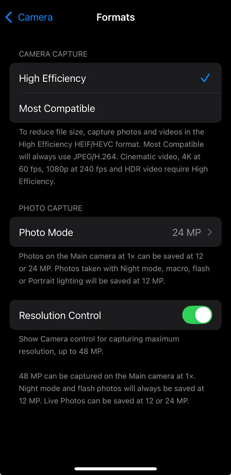 Resize image on iphone before taking photos