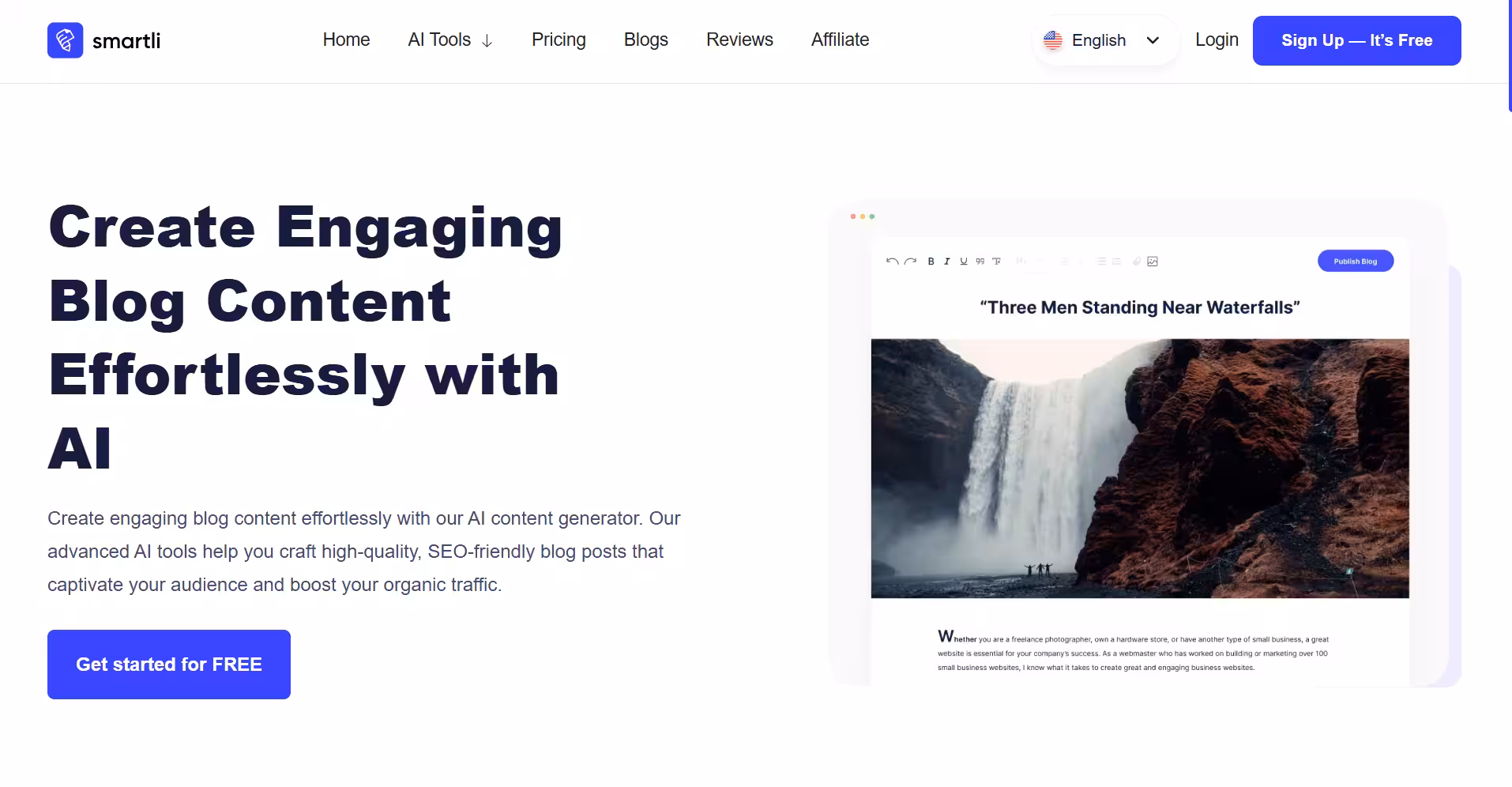 Blog generator