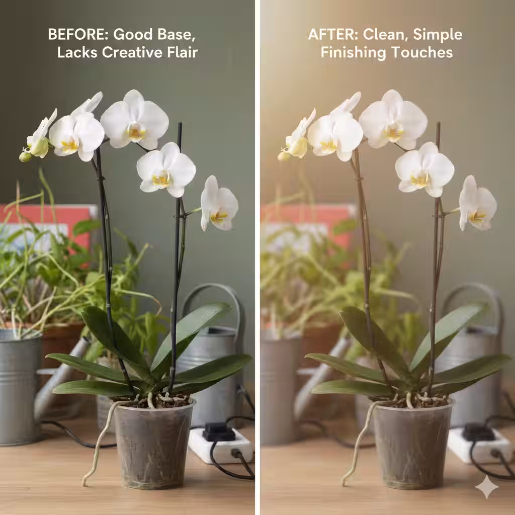 Apply Creative Finishing Touches