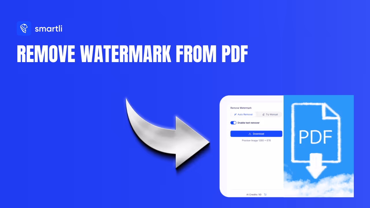 Remove Watermark From PDF: Free Tools and Software You Can Use