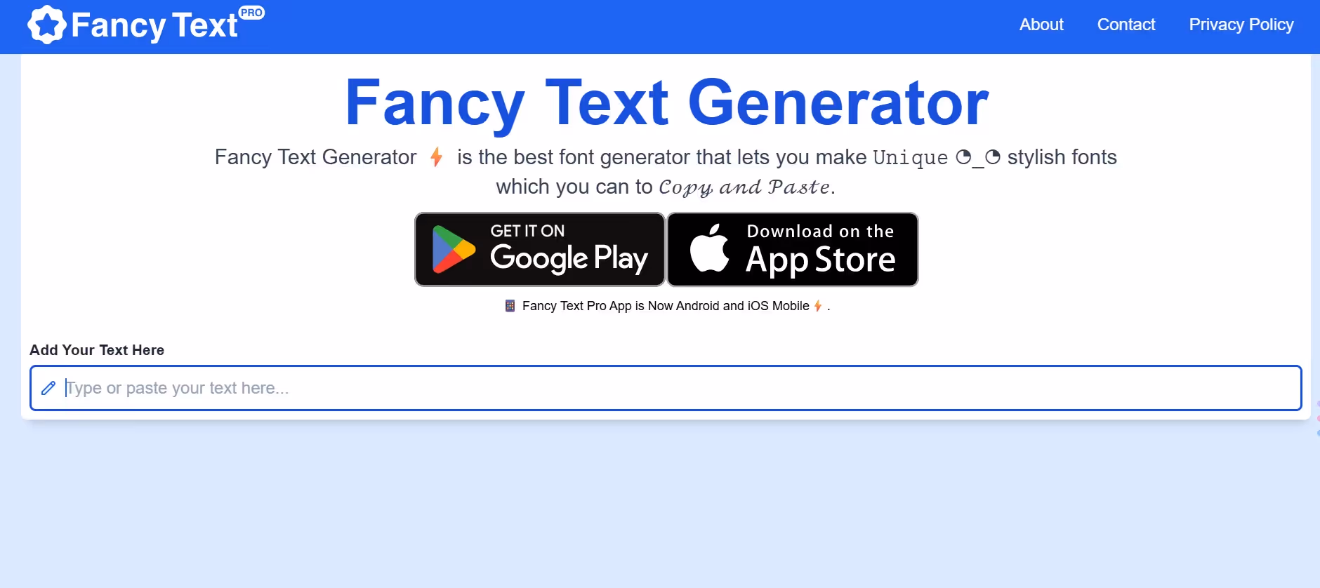 Fancytextpro