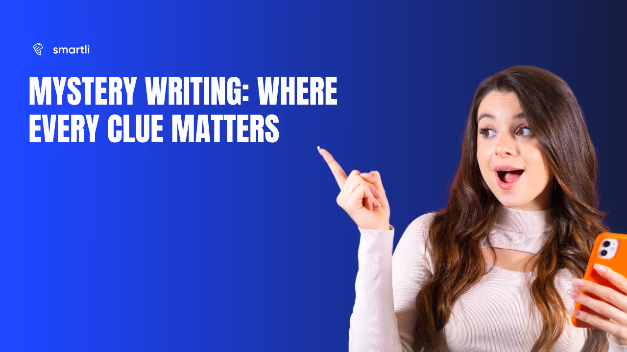 Mystery Writing: Where Every Clue Matters