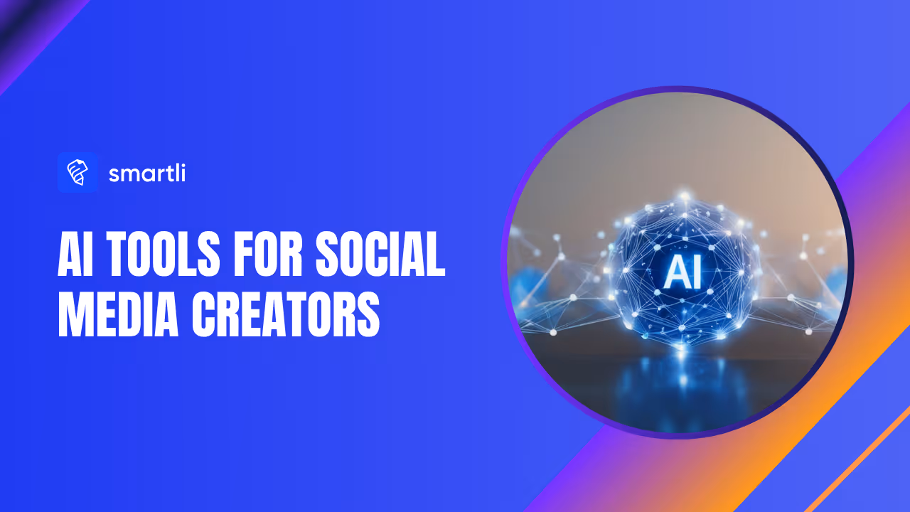 Which are the Best AI Tools for Social Media Creators in 2026?