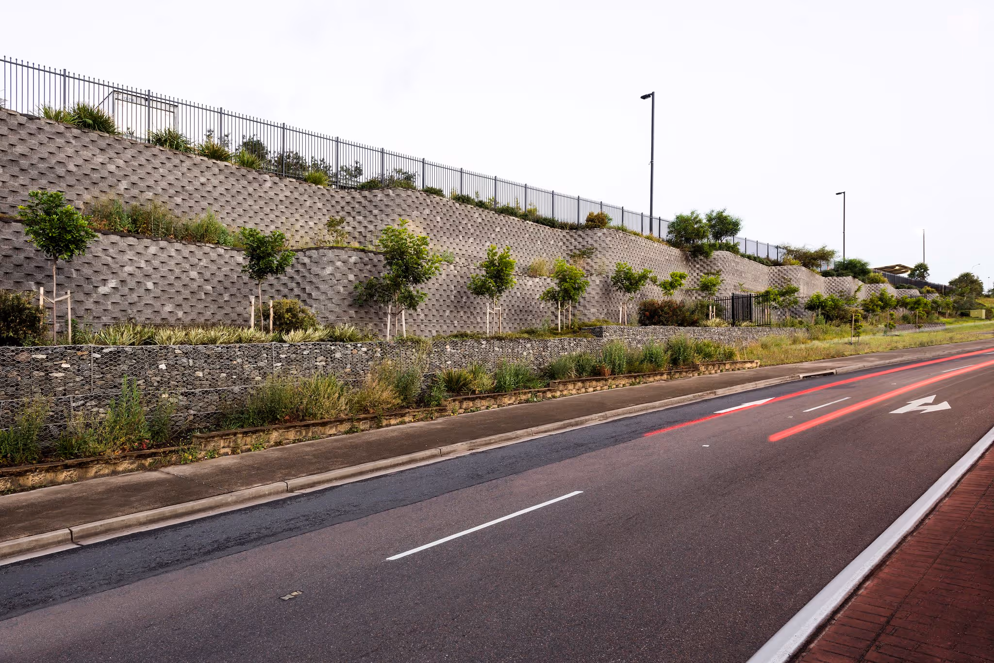 Retaining Wall - Cows Pasture Rd, Weatherhill Park NSW