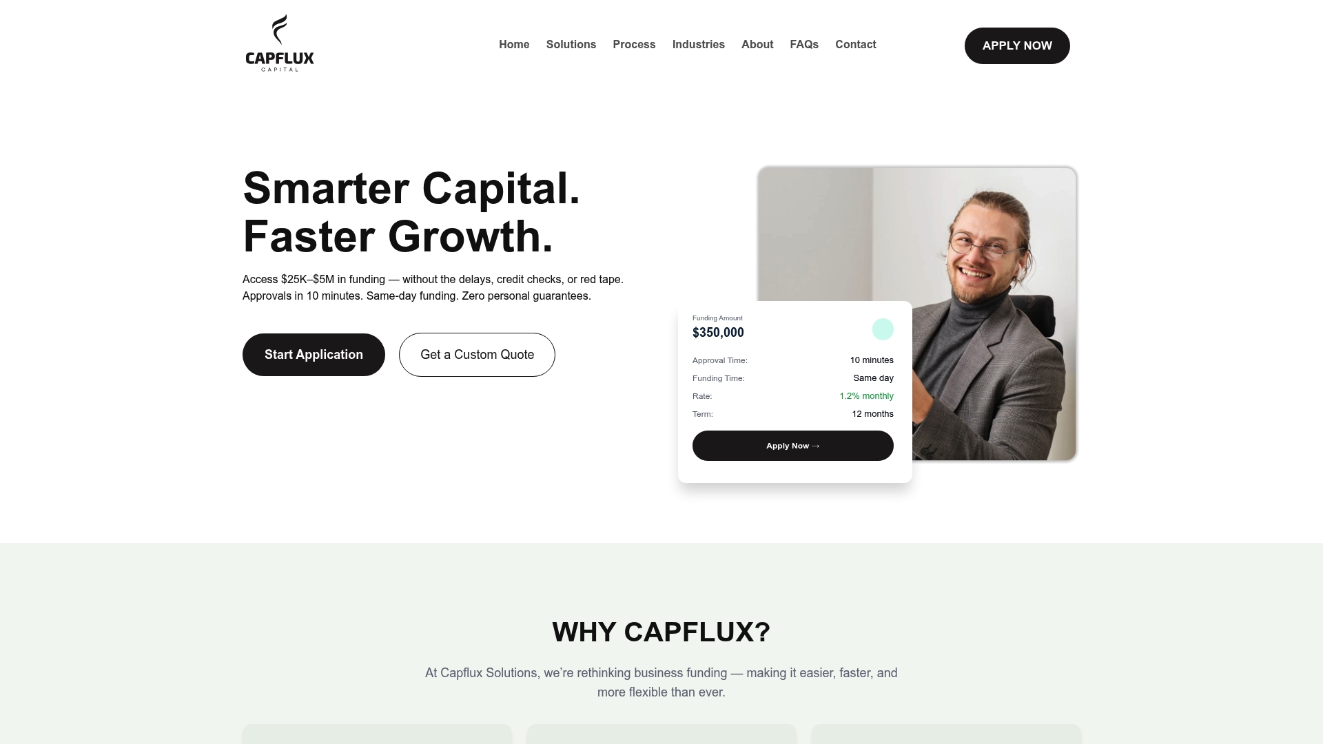 https://capfluxsolutions.com