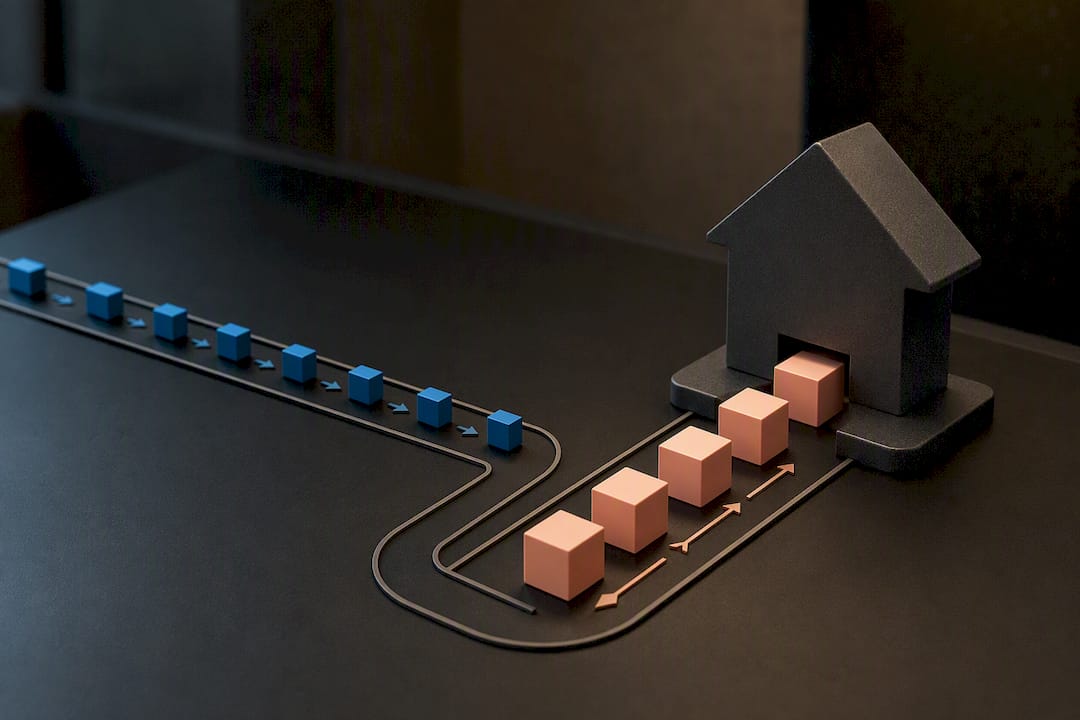 Illustration of changing credit payments