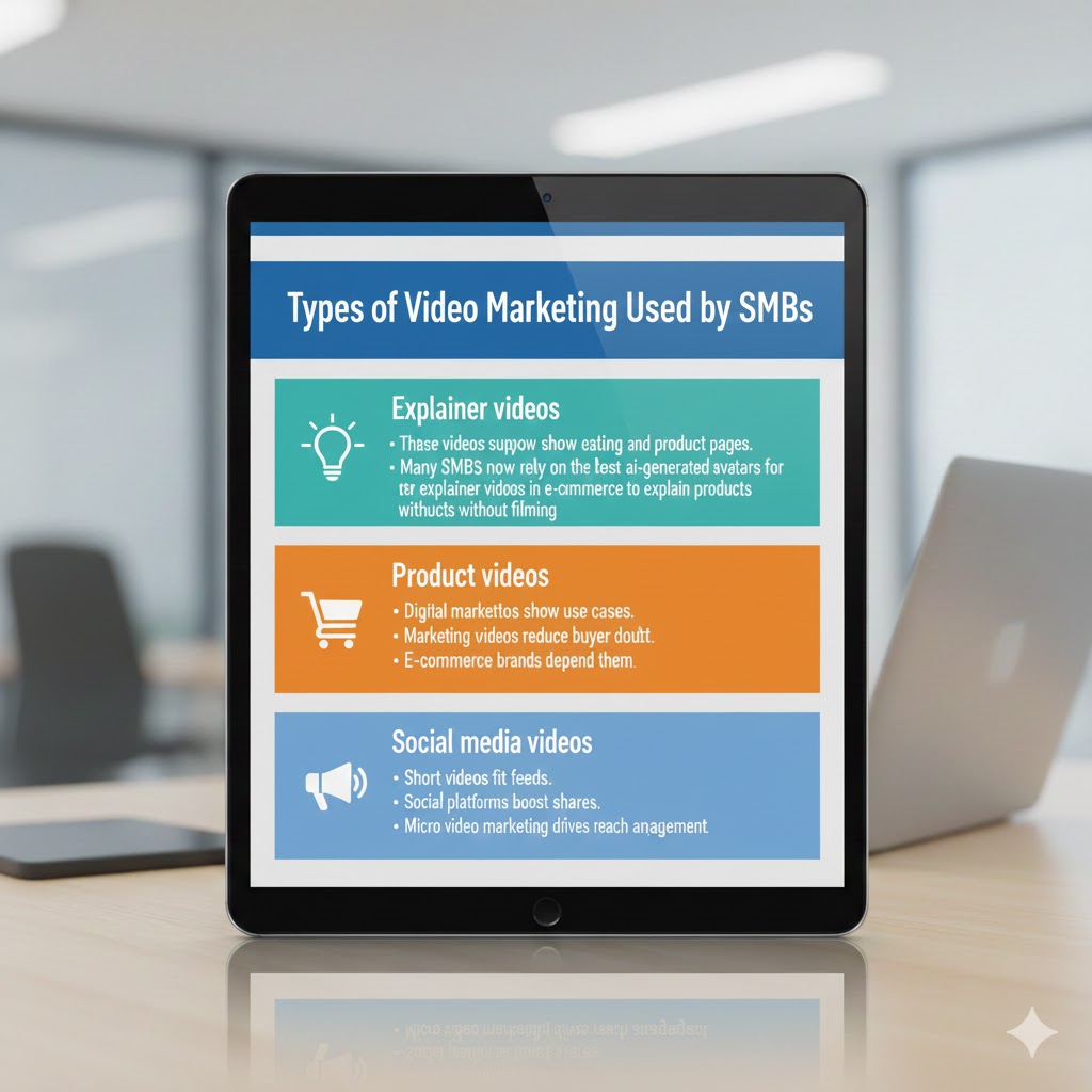 Types of Video Marketing Used by SMBs
