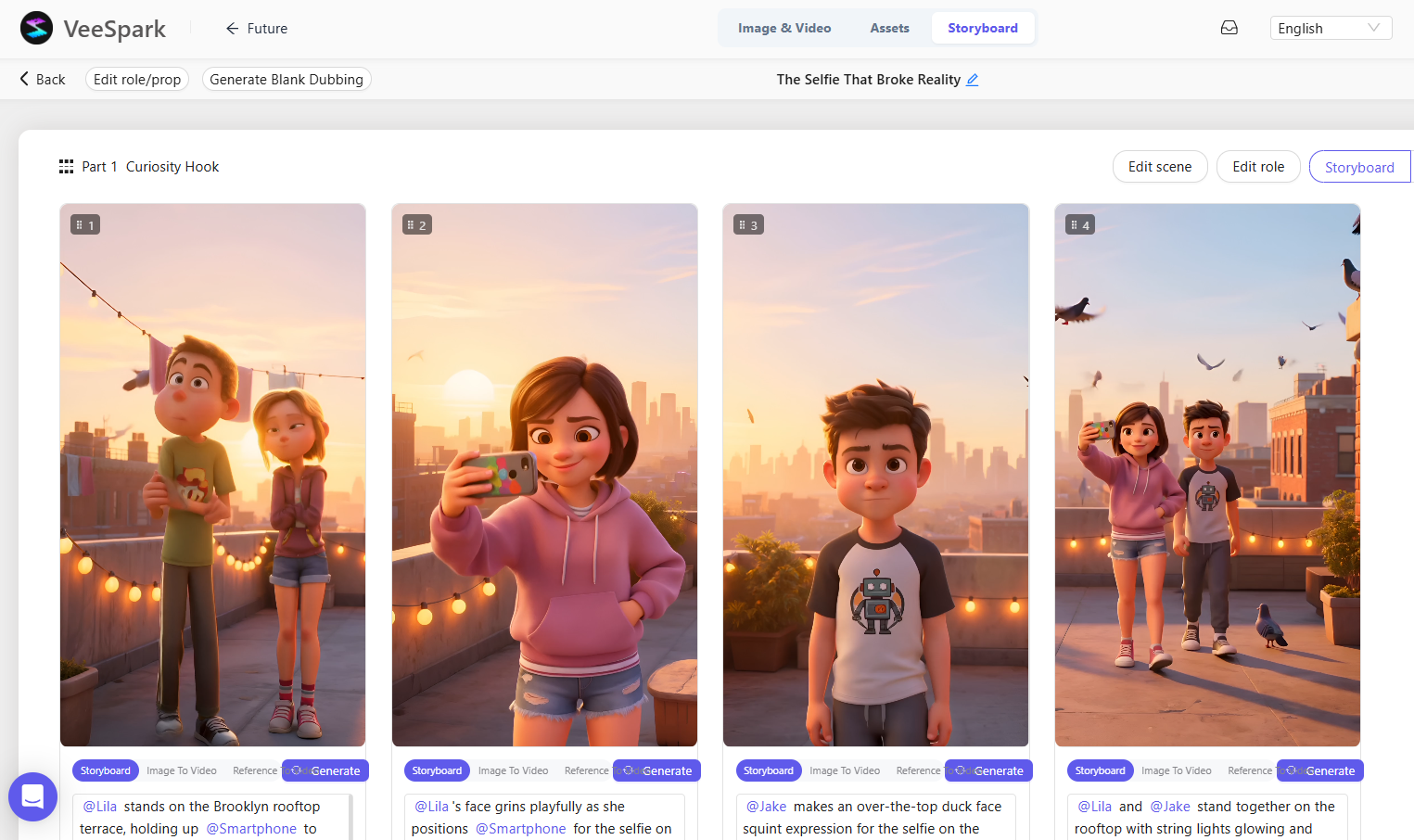 Generate Your Storyboard Frames