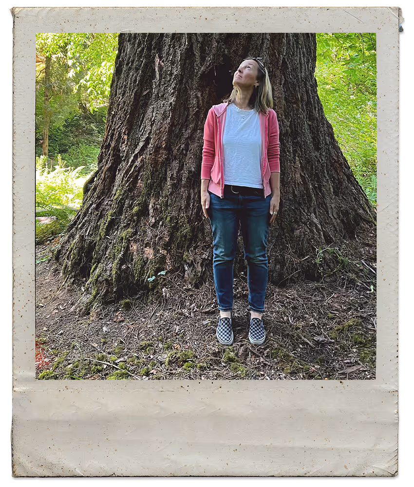polaroid style photo of a team member for Inevitable