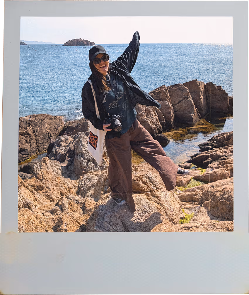 polaroid style photo of a team member for Inevitable