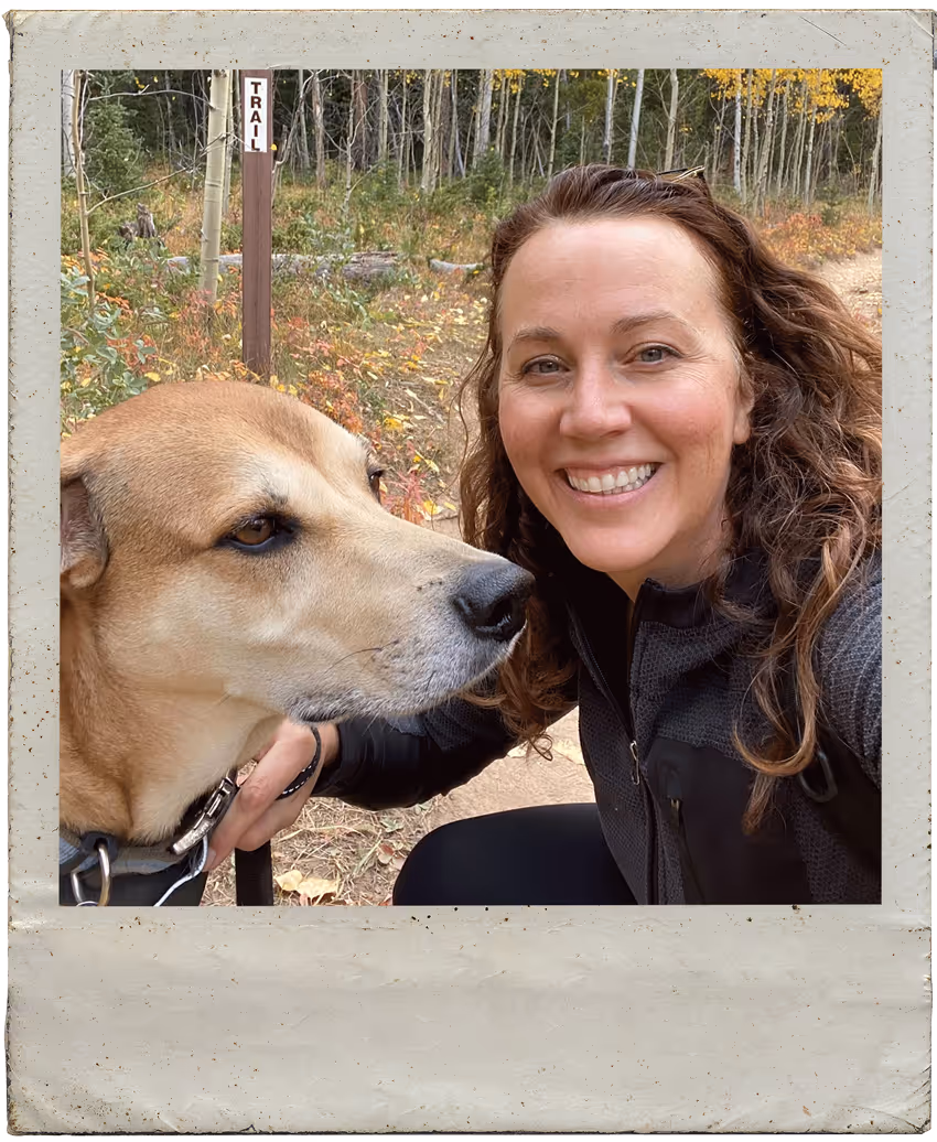 polaroid style photo of a team member for Inevitable