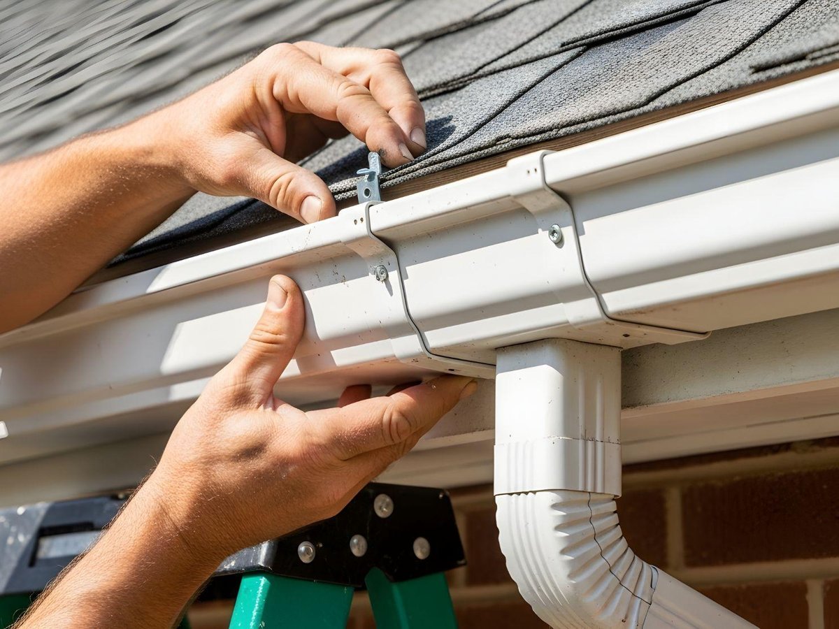 professional eavestrough installation in barrie